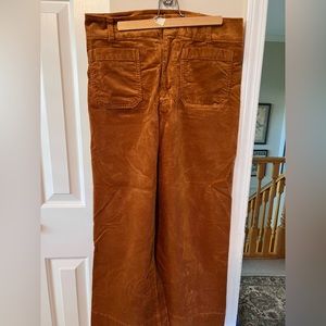 anthropologie maeve corduroy pants, fits like a 32 us